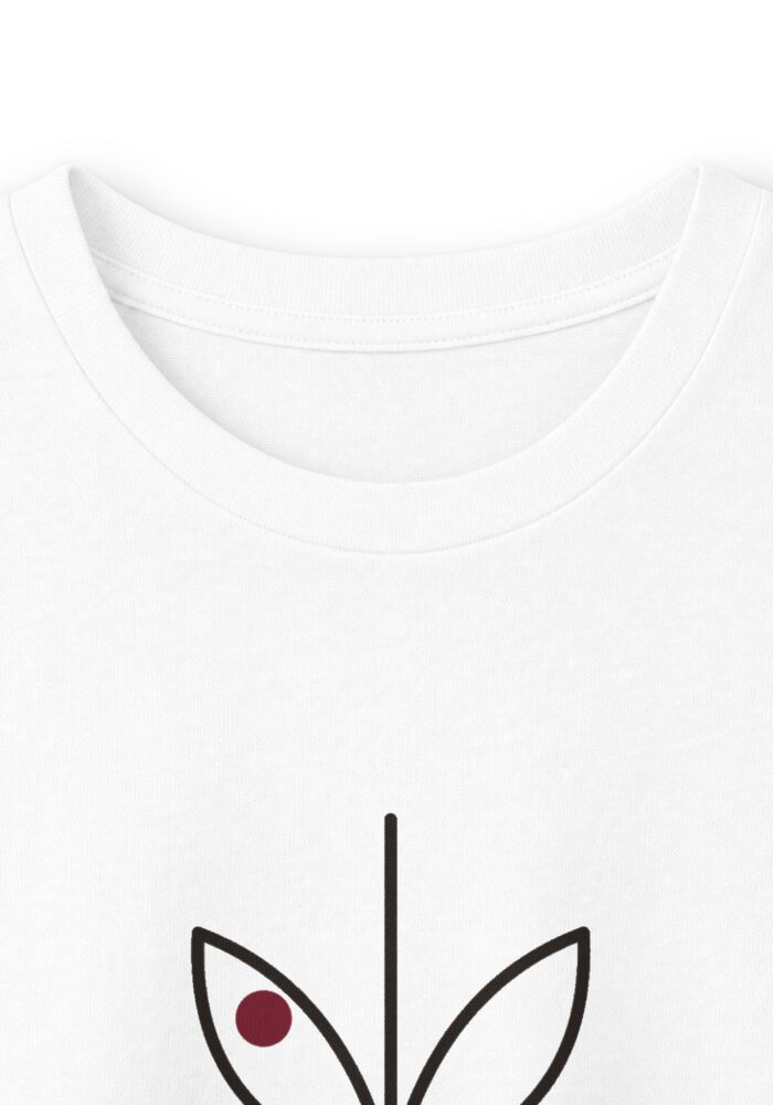 Jardin Long Sleeve Tee in White, view 3
