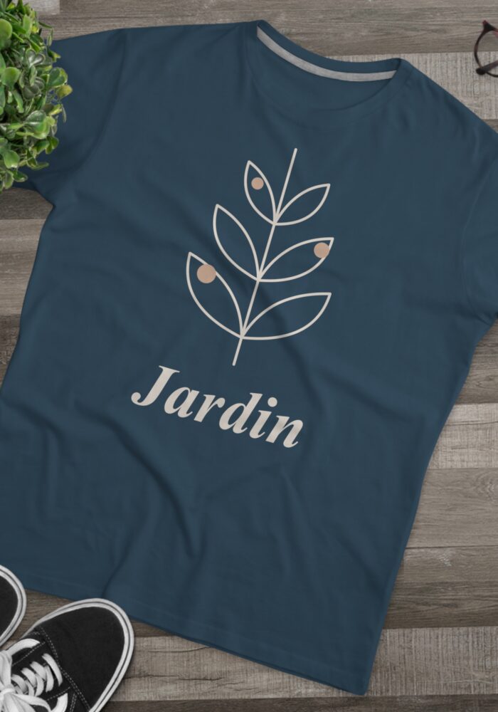 Jardin Tee in Denim, view 3
