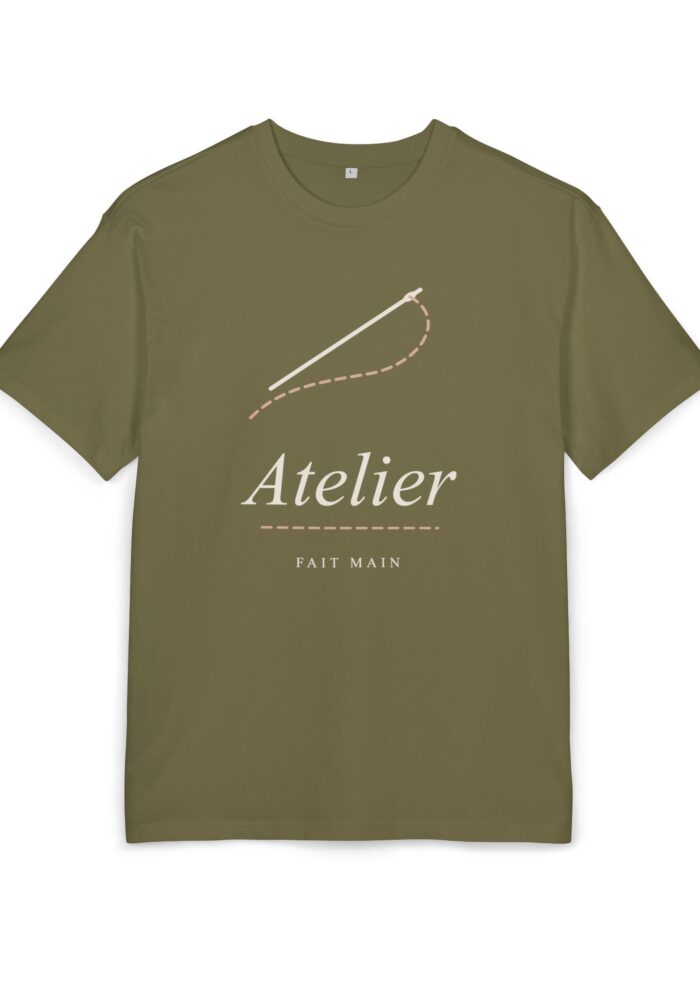 Atelier Oversized Tee in Olive