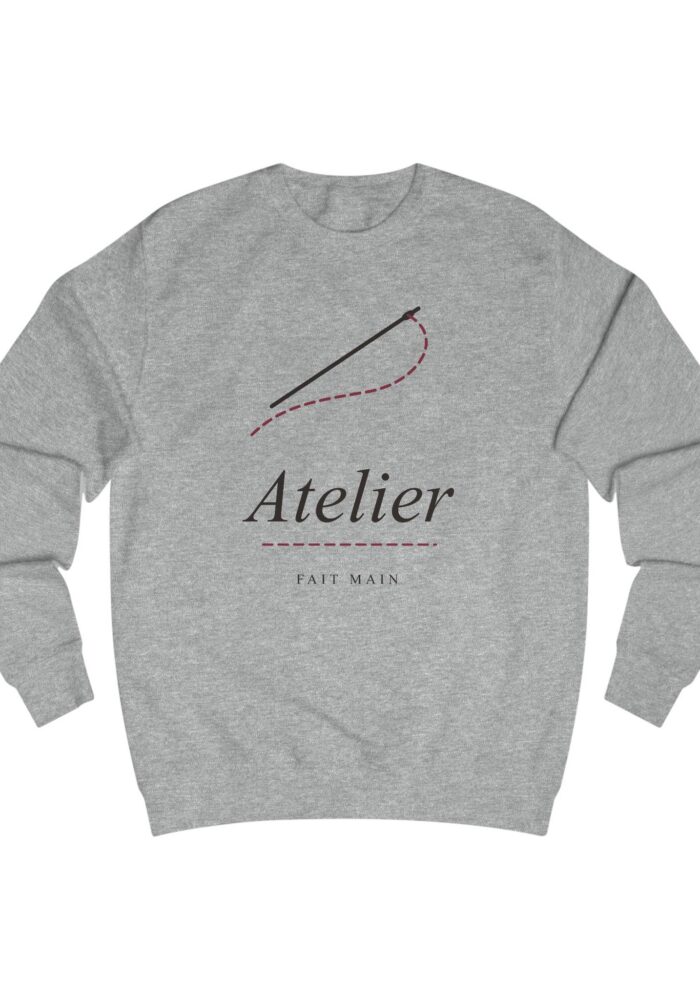 Atelier Sweatshirt in Heather Grey